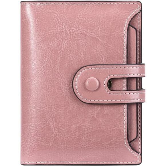 Small Wallet Genuine Leather Pink